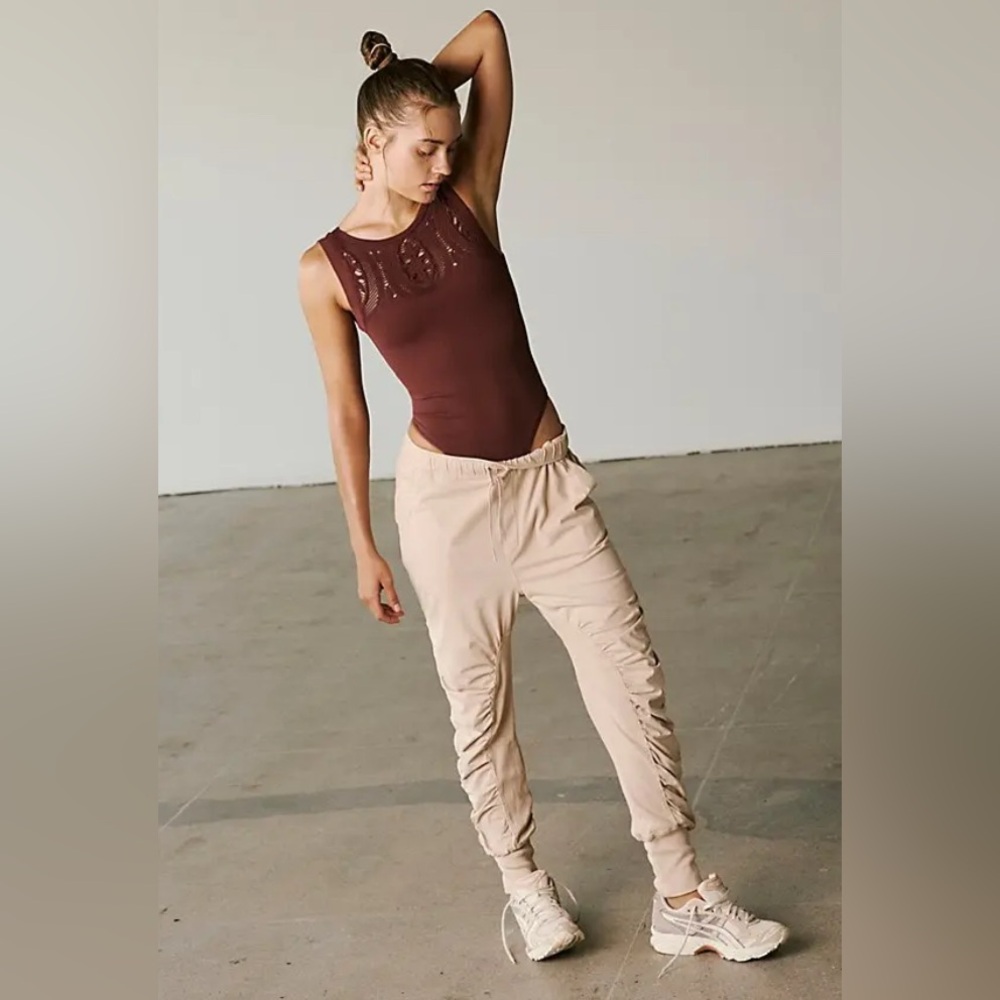 Free People Movement Hot Shot Shirred Pants